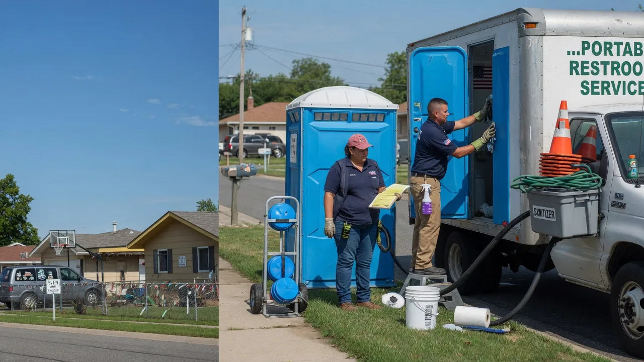 Portable Toilet Rental in Robertsville, MO near me